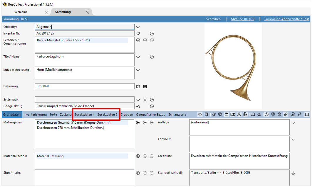 Zusatzregister Modul Sammlung Zusatzregister Modul Sammlung