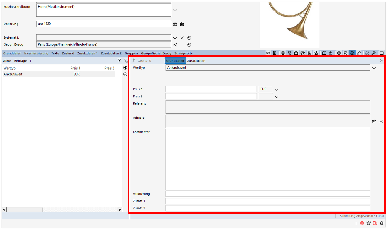Bearbeitungsbereich Register Werte Bearbeitungsbereich Register Werte