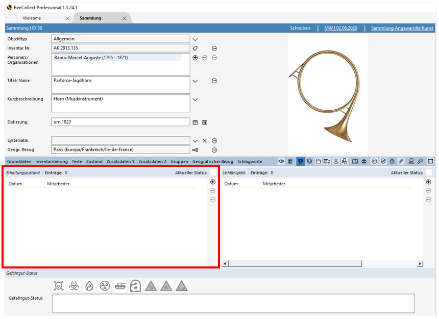 Bereich Erhaltungszustand Bereich Erhaltungszustand