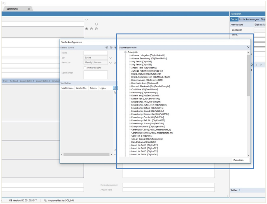 Suchfeldauswahl Suchfeldauswahl