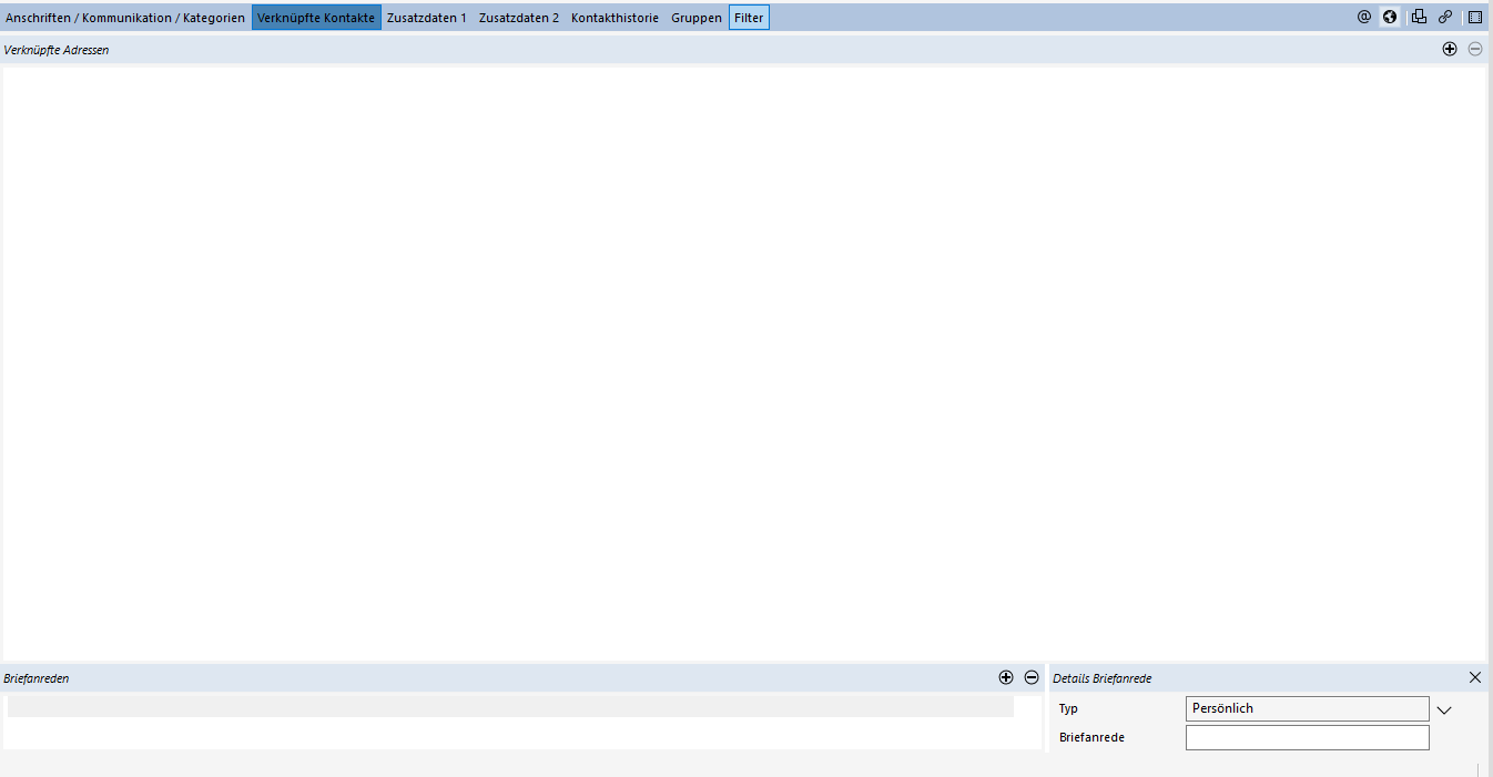 Details Verknüpfte Kontakte Details Verknüpfte Kontakte